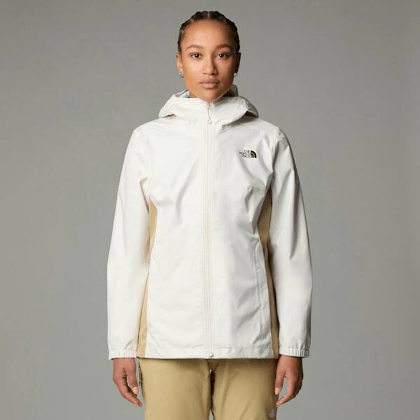 The North Face Women's Quest Zip IN (NF0A55H5)white dune/khaki stone Outdoorbekleidung