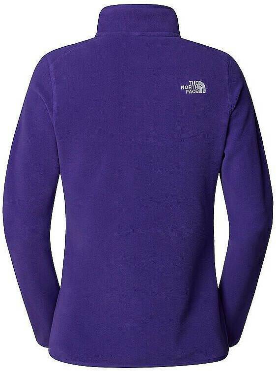 Damen-Pullover The North Face 100 Glacier Fleece 1/4 Zip Womenpeak purple