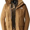 The North Face Mens pinecroft triclimate jacketutility brown / new taupe green snowcap mountain sprint Outdoorbekleidung