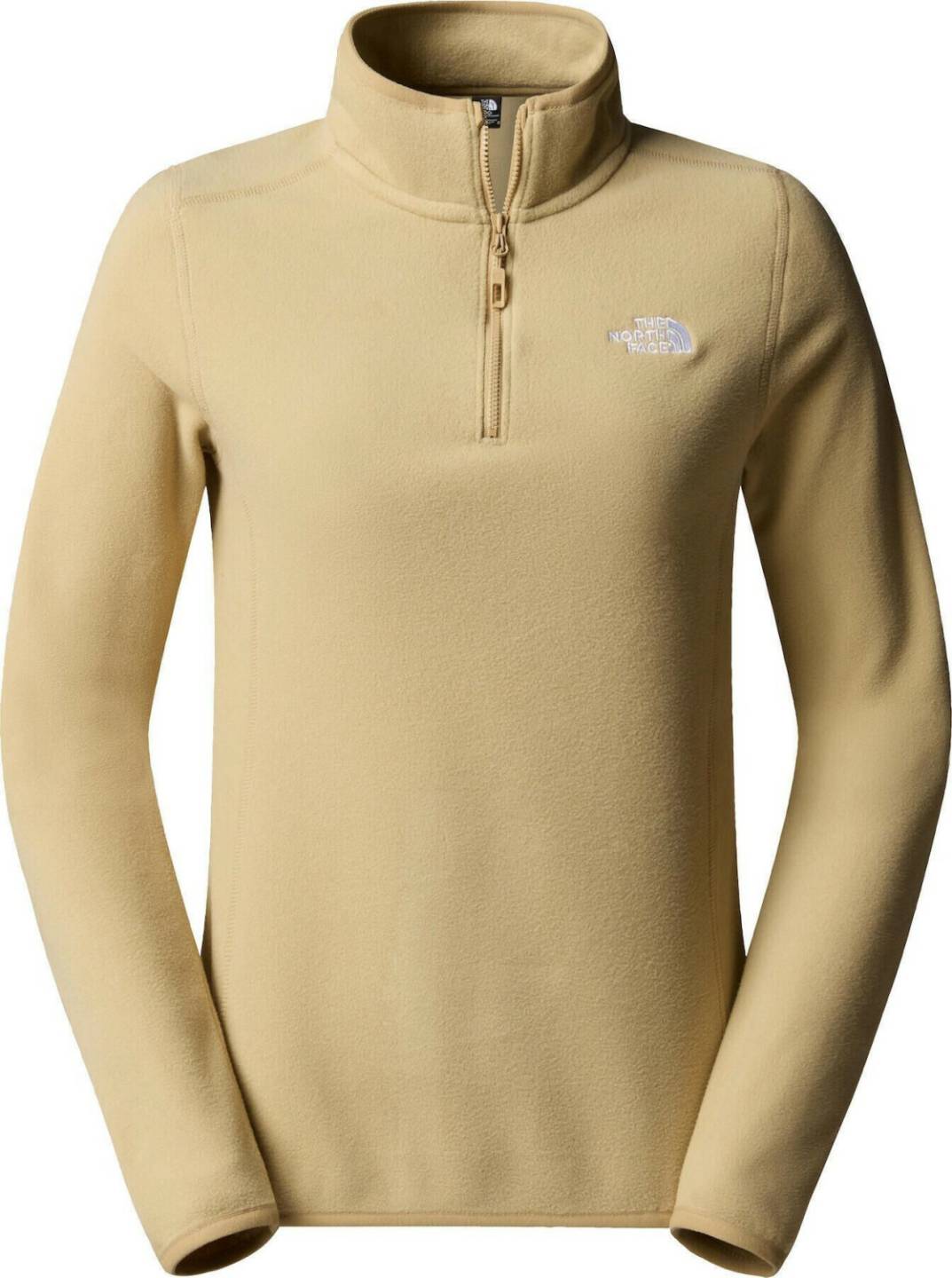 Damen-Pullover The North Face 100 Glacier Fleece 1/4 Zip Womenkhaki stone