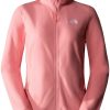 Outdoorbekleidung The North Face 100 Glacier Full Zip Fleece Womenshady rose