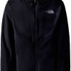 The North Face Glacier Teen Fleece Hooded Jacket (82TV)TNF black Outdoorbekleidung