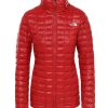 Outdoorbekleidung The North Face Women's Thermoball™ Eco Jacketcardinal red