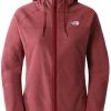 The North Face Homesafe Full Zip Fleece Women (55HN)cordovan/wild ginger Outdoorbekleidung