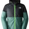 The North Face Middle Cloud Insulated grey/black/green Outdoorbekleidung