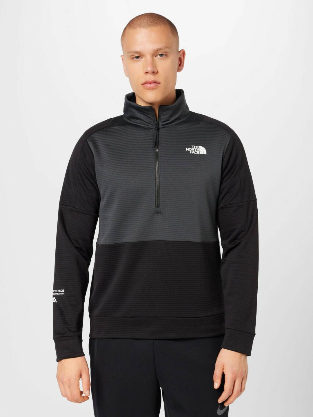 The North Face Mountain Athletics 1/4 Zip (NF0A8247) black Herren-Pullover