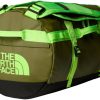 Koffer The North Face Base Camp Duffel S (52ST)forest olive/safety green/tnf black