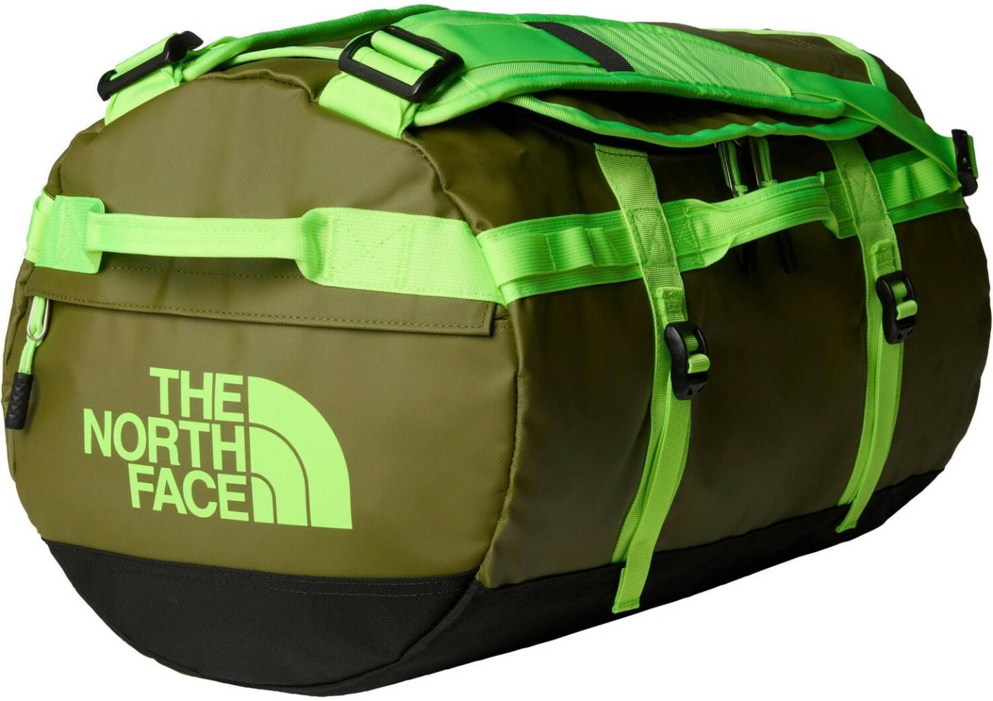 Koffer The North Face Base Camp Duffel S (52ST)forest olive/safety green/tnf black