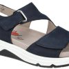 Gabor ROLLINGSOFT Damen Sandale blau Sandalen