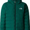 The North Face Boys' Reversible Perrito Hooded Jacket (NF0A88TW)evergreen Outdoorbekleidung