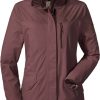 Outdoorbekleidung Schöffel Jacket Murnaurose taupe