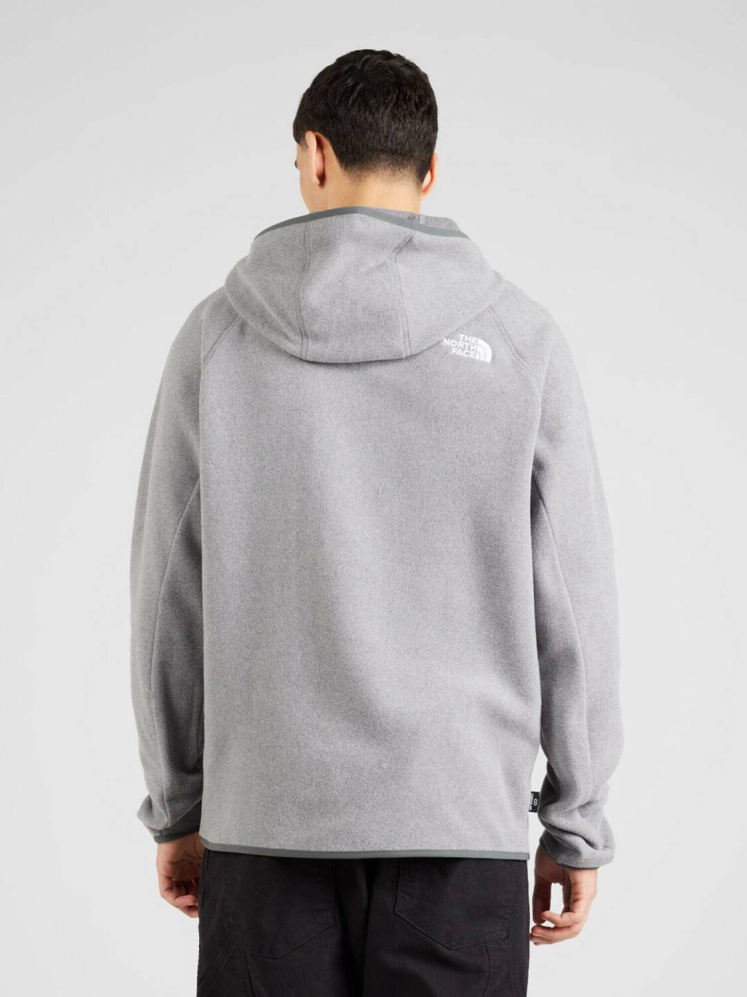 The North Face 100 Glacier Fleece Kapuzenpulli Herrentnf medium grey heather Herren-Pullover