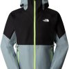 Outdoorbekleidung The North Face Jazzi GTX Jacket Menmonument grey/tnf black