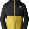 Outdoorbekleidung The North Face Men's Millerton Insulated Jacket (3YFI)mineral gold/tnf black