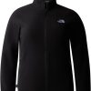 The North Face Women's Plus 100 Glacier Full Zip (856V)tnf black Outdoorbekleidung