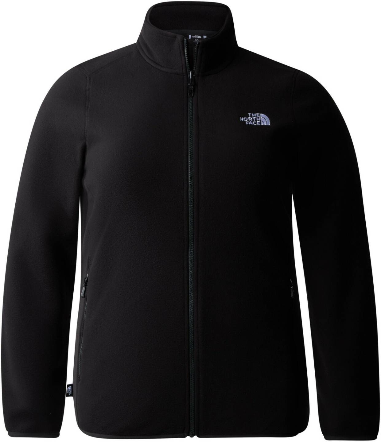 The North Face Women's Plus 100 Glacier Full Zip (856V)tnf black Outdoorbekleidung