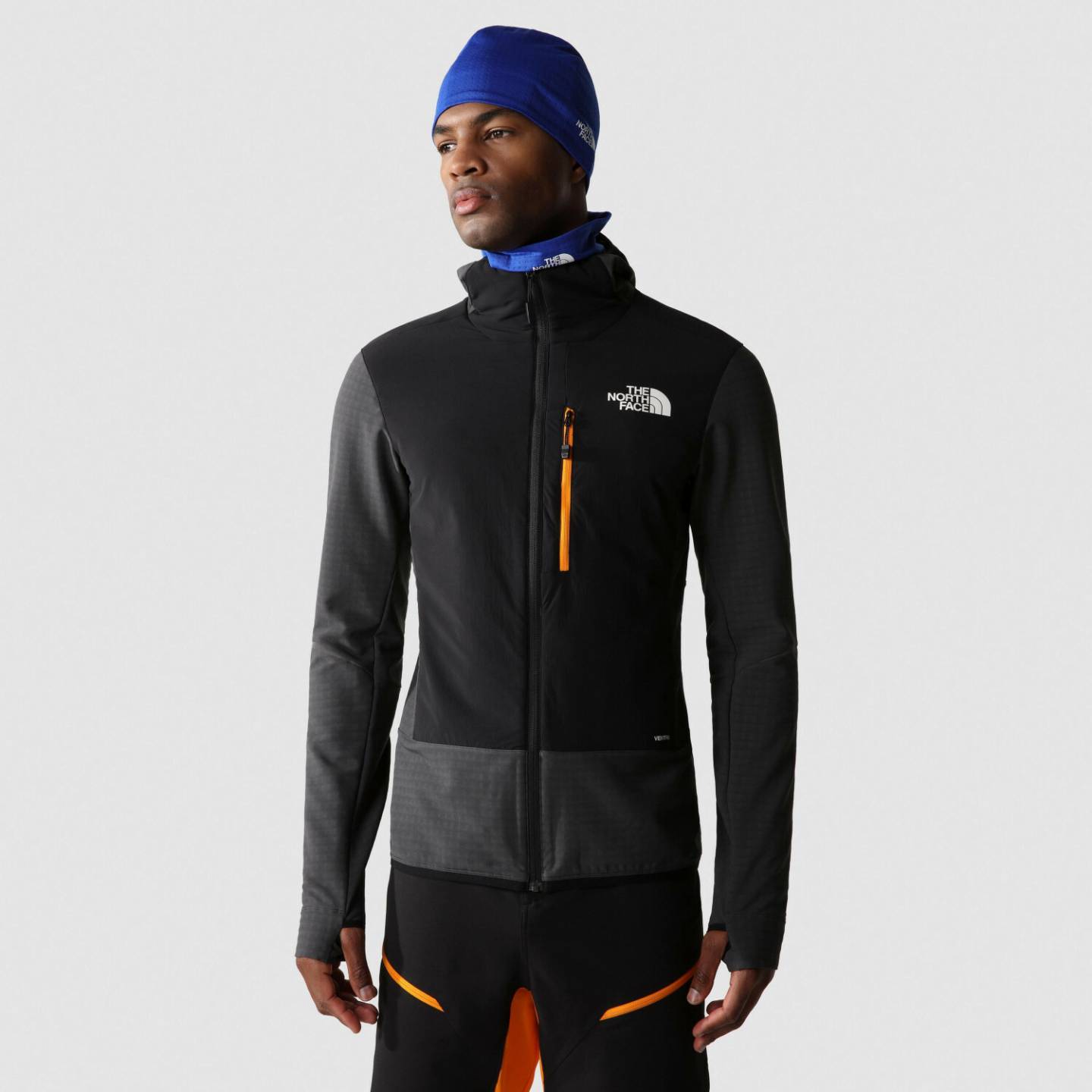 The North Face Dawn Turn Hybrid Ventrix Midlayer-jacke für Herrenasphalt grey / tnf black Wintersportbekleidung