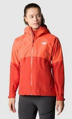 The North Face Womens Diablo Dynamic Zip-in Jacket (87GP) radiant orange/aubrnglz Outdoorbekleidung