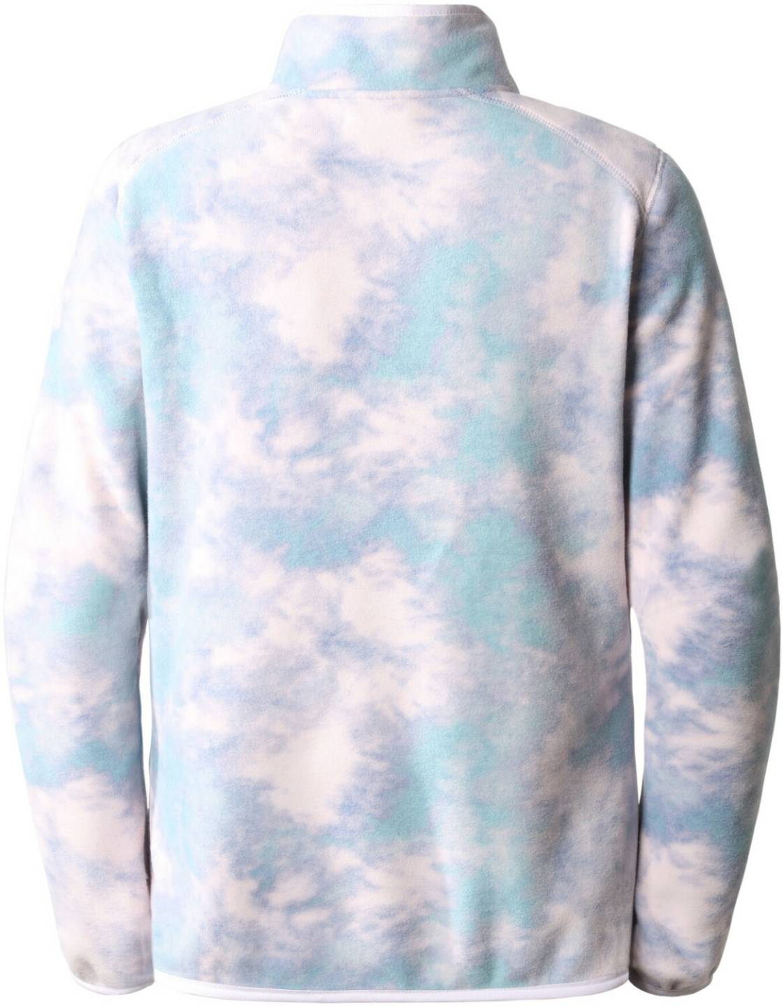 Damen-Pullover The North Face Women's 100 Glacier Quarter-Zip Fleece (5IHN)lavender fog/glacier dye print