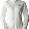 The North Face 100 Glacier Full Zip Fleece Womengardenia white Outdoorbekleidung